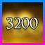 Icon for 3200 Yellow coins