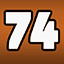 Icon for Level 74