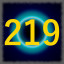 Icon for Level 219 Cleared