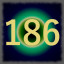 Icon for Level 186 Cleared