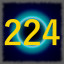 Icon for Level 224 Cleared