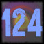 Icon for Level 124 Cleared