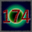 Icon for Level 174 Cleared