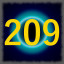 Icon for Level 209 Cleared