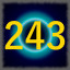 Icon for Level 243 Cleared
