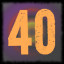 Icon for Level 40 Cleared