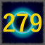 Icon for Level 279 Cleared
