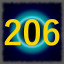 Icon for Level 206 Cleared