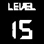 Icon for Reach and Finish Level 15