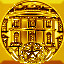 Gold White House Coin