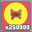 Icon for 250,000 Skins