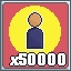 Icon for 50,000 Population