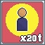 Icon for 20t Population