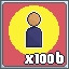 Icon for 100b Population