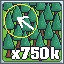 Icon for Forestry Clicks 750,000