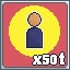 Icon for 50t Population
