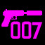 Icon for Ali as 007 Never see it coming