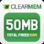50 MB Cleared