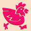 Icon for run chicken