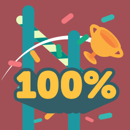 Icon for 100% Sporty Sport Challenge Champ!