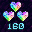 160 Radiant Medals!