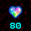 Icon for 80 Ultra Radiant Medals