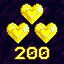 200 Gold Medals