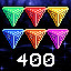 Icon for 400 Tetrahedrons!
