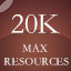 [20000] Max Resources