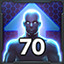 In-game level achievement : 70