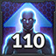 In-game level achievement : 110