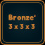 Bronze³ 3 x 3 x 3