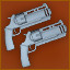 Icon for A pair of revolvers