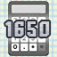 Get your highscore to 1650