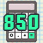 Get your highscore to 850