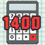 Get your highscore to 1400