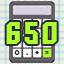 Get your highscore to 650