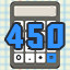 Get your highscore to 450