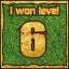 Icon for Сongratulations you won the level 6