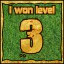 Icon for  Сongratulations you won the level 3