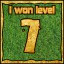 Icon for Сongratulations you won the level 7