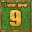 Icon for Сongratulations you won the level 9
