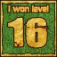 Icon for Сongratulations you won the level 16