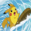 ¡Pikachu Surf!