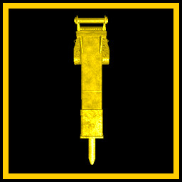 Used the hydraulic hammer