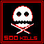 Killed 500 Ghosts!