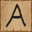 Letter "A"