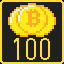 100 Bitcoins