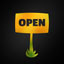 Icon for Open for business!