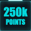 250,000 points